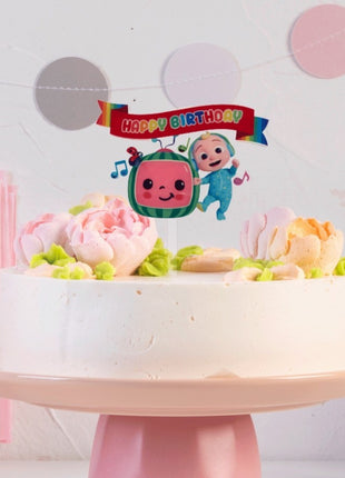 Cocomelon cake topper 2