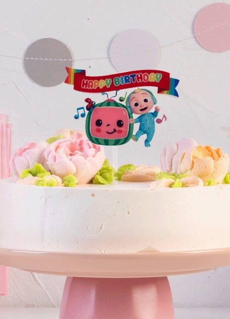 Cocomelon cake topper 2