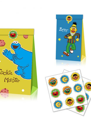 اكياس افتح يا سمسم Sesame  Street party bags