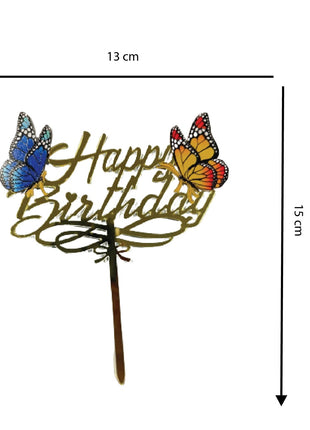 Butterfly cake decorations