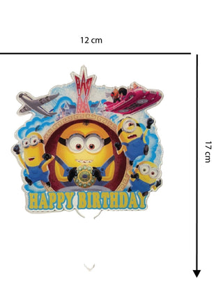Minions cake topper