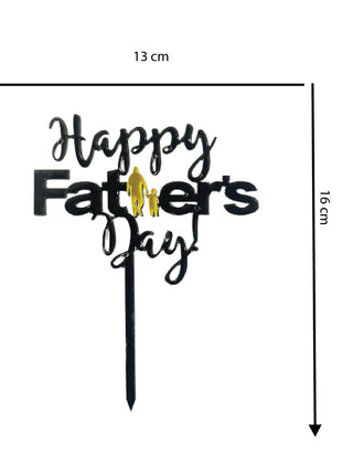 Fathers day cake topper