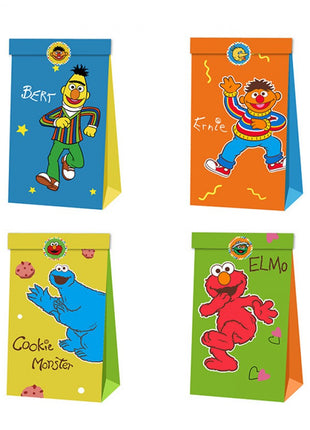 اكياس افتح يا سمسم Sesame  Street party bags