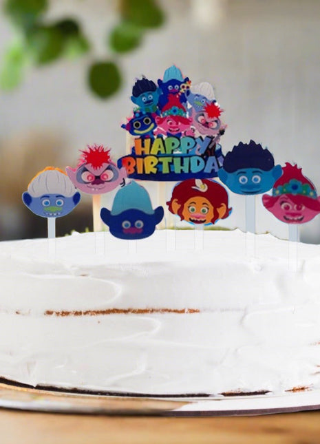 Troll cake topper 2