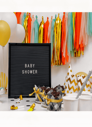Personalized Baby Shower Table Decorations