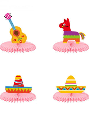 Fiesta banner and honeycombs