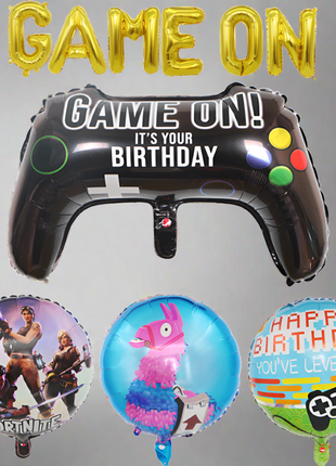 Fortnite GAMEON foil balloon collection