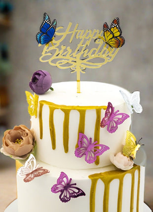 Butterfly cake decorations