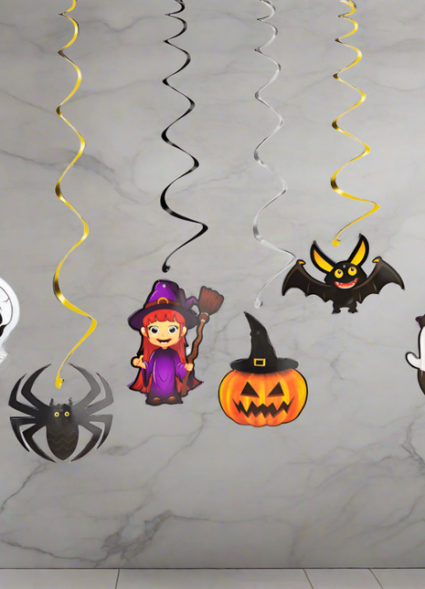 6 Pcs Halloween Swirls - Reventon