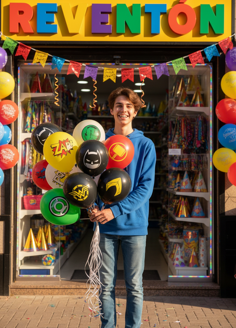 Avengers Latex Balloons - Reventon