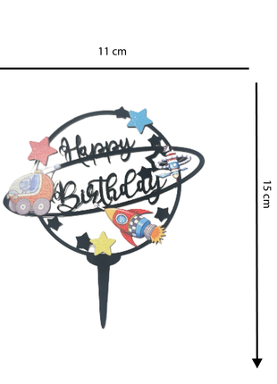 Space cake decorations 4